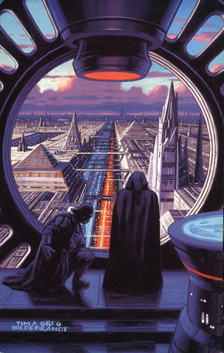 Darth Vader & Emperor   Imperial Palace, Brothers Hildebrandt