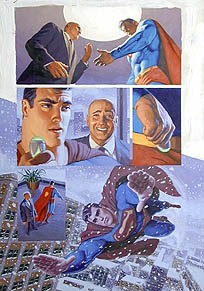 Superman p28, Brothers Hildebrandt