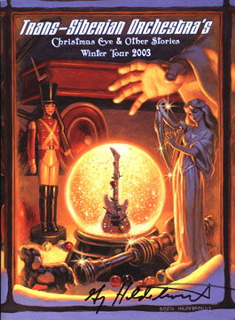 Trans-Siberian Orchestra 2003 Program - EAST, Greg Hildebrandt