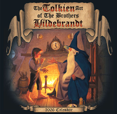 Greg and Tim Hildebrandt Their Tolkien Years - 2006 Calendar - Signed, Brothers Hildebrandt