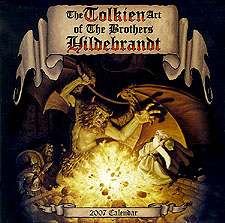 Greg and Tim Hildebrandt Their Tolkien Years - 2007 Calendar unsigned, Brothers Hildebrandt