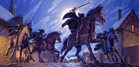The Black Riders - Giclee, Brothers Hildebrandt
