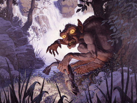 Gollum - Giclee, Brothers Hildebrandt