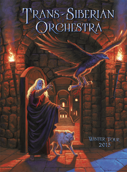 Trans-Siberian Orchestra 2015 Program - West, Greg Hildebrandt