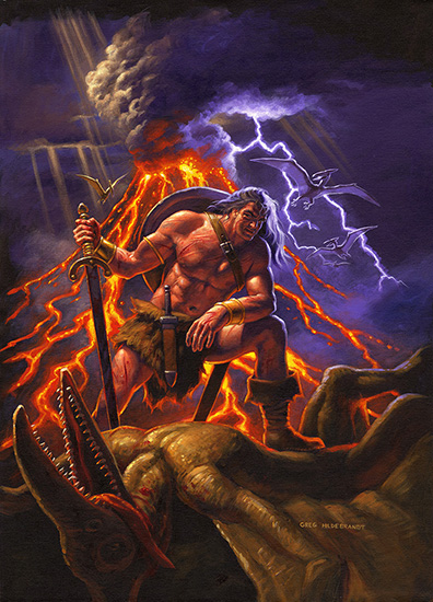 Conan the Barbarian - Marvel Cover, Greg Hildebrandt